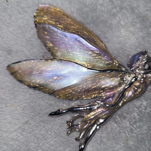 Kirk's Folly "Astral"Fairy with Star Brooch New - Picture 2 of 5